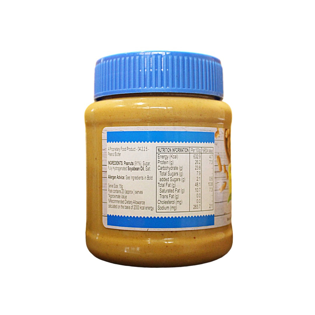 Ruparel’s Peanut Butter Crunchy 350g | High Protein | Healthy Crunchy Peanut Butter