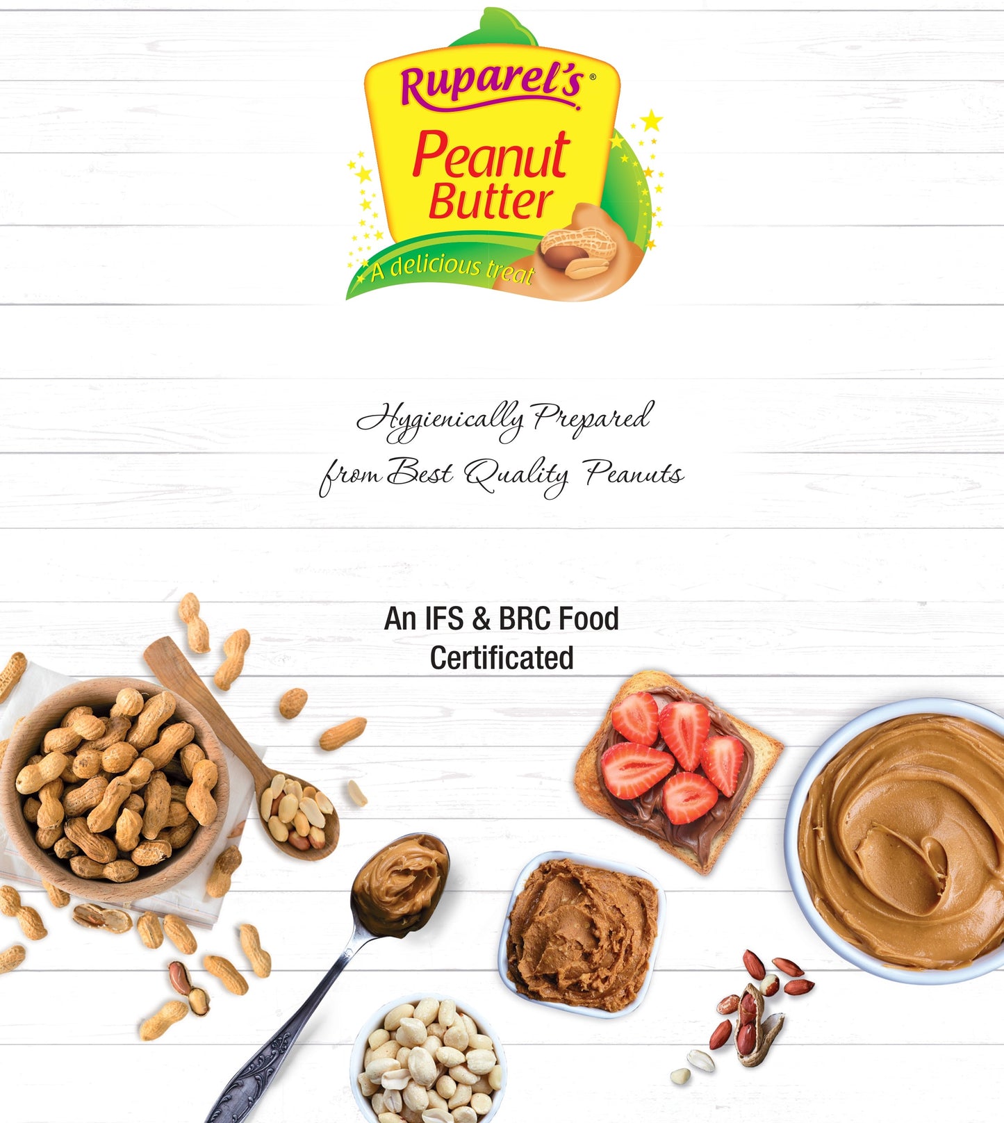 Ruparel’s Peanut Butter Creamy 350g | High Protein