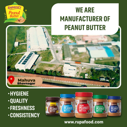 RUPAREL'S PEANUT BUTTER Special Combo offer Crunchy 510g, Creamy 510g, Crunchy 350g and Creamy 350g total 1720g | 91% Roasted Peanuts | Protein Rich | No Cholesterol | Delicious & Nutritious Breakfast