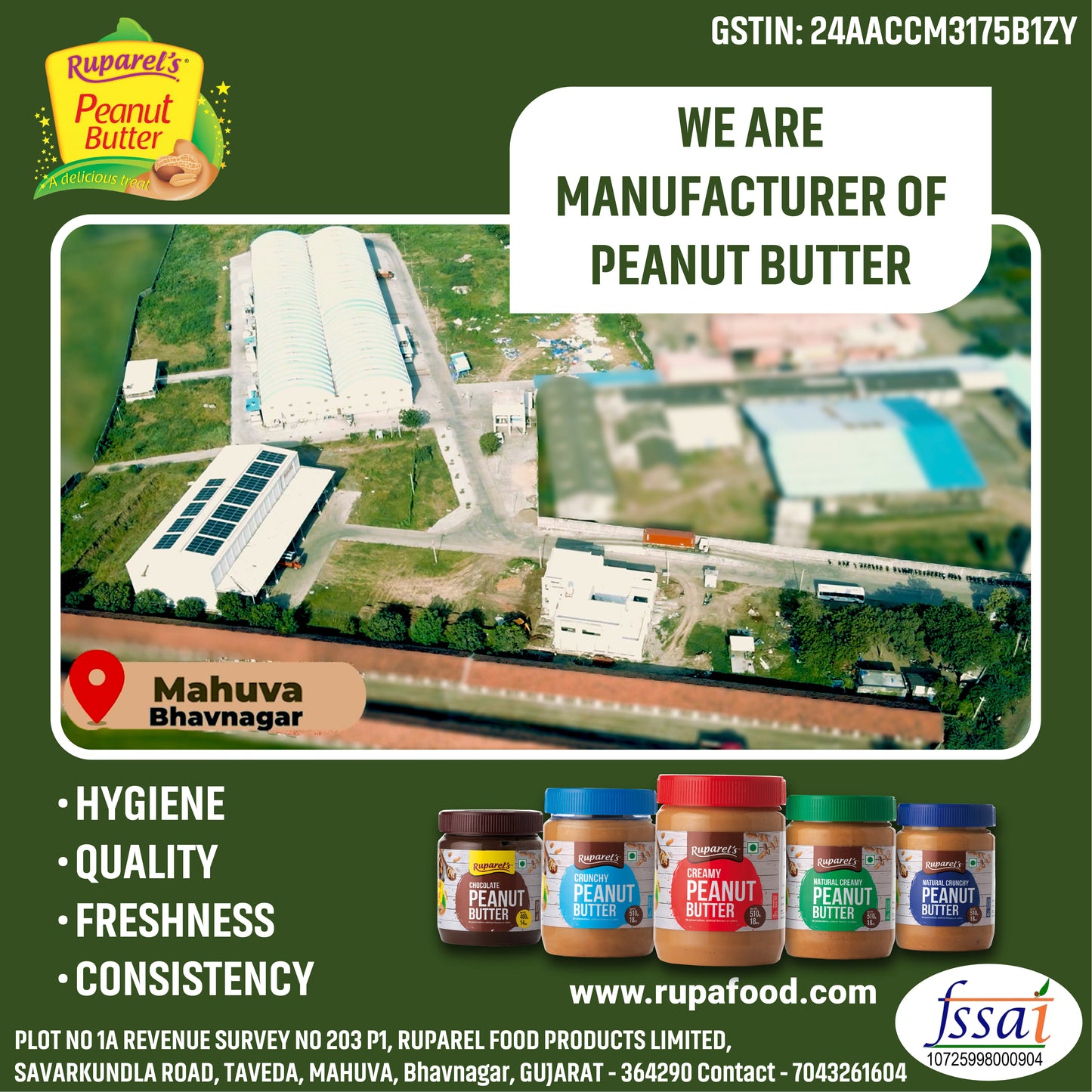 RUPAREL'S PEANUT BUTTER Special Combo offer Crunchy 510g, Creamy 510g, Crunchy 350g and Creamy 350g total 1720g | 91% Roasted Peanuts | Protein Rich | No Cholesterol | Delicious & Nutritious Breakfast