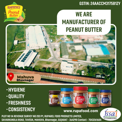 RUPAREL'S PEANUT BUTTER Special Combo offer Crunchy 510g, Creamy 510g, Crunchy 350g and Creamy 350g total 1720g | 91% Roasted Peanuts | Protein Rich | No Cholesterol | Delicious & Nutritious Breakfast