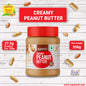 Ruparel’s Creamy Peanut Butter 350g | 91% Roasted Peanuts | Protein Rich Spread | No Cholesterol | Delicious & Nutritious Breakfast